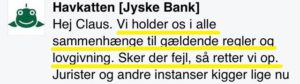 #gratis #penge #bank #jyskebank #ferie #gratisrejse #gratisparkering #gratisbil #Huslejetilskud #børnepenge #ledig #arbejde #Skat #lån #bil #superlån Vil du tjene penge på at køre med reklamer. lidt eller meget. Om du har en stor eller lille bil betyder ikke så meget. Eller vil du bare have reklame på for sjov, og hjælpe med til at Jyske Bank ser at der er kunder som faktisk gerne vil tale med Anders Dam omkring falsk lån og noget mandatsvig, og andre småting Noget bedrag som Anders blev oplyst 25 maj 2016, men valgte at lade jyske bank fortsætte med. Skriv til https://www.facebook.com/carsten.storbjergskaarup Det handler om at råbe jyske bank op. :-) Vi jagter kun sandheden Og at forsøge fortælle jyske bank at banken laver svindel mod kunder i jyske bank Og det syndes vi ikke er så godt, derfor forsøger vi at få jyske bank til at stoppe med bankens kriminelle aktiverer, og rette ind på Hæderlig Ærlig og lovlig bankforetning. :-) Hertil har vi brug for hjælp til at få skabt dialog. Dette har ikke så meget med retssagen mod jyske bank at gøre. Opslag vil stå til jyske bank vil gennemgå bilag, og de mange forhold som bedrageri mod kunder i jyskebank :-) Vil du tjene penge på at køre med reklamer. lidt eller meget. Om du har en stor eller lille bil betyder ikke så meget. Eller vil du bare have reklame på for sjov, og hjælpe med til at Jyske Bank ser at der er kunder som vil tale med dem. Skriv til https://www.facebook.com/carsten.storbjergskaarup -------------------- Vi gik ud offenligt, med første bil #reklame om. SVINDLEL BANKEN / JYSKE BANK Dette var med reklame november 2016 :-) De første var meget småt, Jyske bank regerede ikke :-) Løbende fik bilen mere og mere reklame på, flere rullende reklamer om den bedrageriske jyske bank kom ud i trafikken. Jyske bank var og forblev tavse :-) Vil du hjælpe med at få budskabet ud, del og eller hjælp få en banner på bilen. Med Tavshed samtykker jyske bank, at jyske bank er taget i bedrageri af bankens kunder. :-) :-) Retssagen BS 99-698/2015 Skulle det mod forventning lykkes jyske bank, at få #bedraget / #svindlen forældet. og derved undgå at betale #erstatning for #svindel af kunder i jyske bank som er udført af medarbejdere i #jyskebank ænder der ikke ved den kendsgerning at jyske bank her optræder som en dybt #Kriminel #forbryder Alle opslag og beviser for at en stor, #jysk #bank laver #dokumentfalsk og #bedrageri af kunder, vil blive fremlagt i retten. Uanset #Dommen af jyskebank, flytter det ikke beviserne på at jyske bank jævnligt har overtrådt #straffeloven og derfor er en #kriminelbank :-) :-) Men tilbage til bilreklame Så til havne festen i #Hornbæk juni 2017 Her fik den mere knald på Stadig Ingen reaktion fra jyske bank Jyske bank tier og samtykker. :-) Vi skriver nu offenligt igen På www.banknyt.dk og mange andre steder Skriver vel klart og tydligt. At jyske bank er kriminel og en bedragerisk bank. :-) Jyske bank vil bare ikke svare, men vælger at tie og samtykke alle udtaler. Udtaler der klart viser / beviser at jyske bank laver både Bedrageri og Dokumentfalsk mod små kunder i jyske bank :-) Februar 2018 jyske bank er stadig ligeglade, og vil helst gøre det jyske bank er bedst til. At være en kriminel bank og samtidig være jyske bank :-) :-) Ps Mange har set, fået fortalt om sagen, og sagens bilag. Efterforskerer, advokater, politifolk, bankfolk også i store danske banker som jyske bank. DER FINDES IKKE NOGLE SOM SIGER NOGET ANDET END HVAD DU KAN LÆSE HER. :-) :-) OG Jo jyske bank kender alt til sagen og offentliggørelse af BLAG Billeder er sendt af bilerne og bilag, til jyske Banks advokat MORTEN ULRIK GADE :-) Vi har løbende orientere Morten Ulrik Gade Og sender kopi med link ww.banknyt.dk :-) DER FINDES INGEN UNDSKYKDNINGER Jyske bank fortsætter bedrageri, velvidende at jyske bank bevist Bedrager bankens kunder :-) :-) Det handle om JYSKE BANK og #fundamentet i jyske bank god skik, hæderlig, ærlig, troværdig eller kriminel, utroværdig, uhæderlig, uærlig, løgnagtig, bedragerisk. Kort sagt om Jyske Banks fundament :-) At jyske bank bare i denne sag har overtrådt mange love og regler som :-) God skik regler finans tilsynet God skik regler for advokater, advokat samfundet :-) Aftale loven Bogførings loven Tinglysnings loven Og Straffe loven: Vi nævner lidt fra de overtrådte paragraffer som klart syntes overtrådt i STRAFFE LOVEN Men vi vil gerne tage #debatten på #jyskebanktv hvis jyske bank ellers tør mødes med kunden på bankens #tv :-) :-) Hvis en person udsættes, for det vi er udsat for, af en anden person. Så er den personen dybt kriminel, google gerne hvad en kriminel er. :-) :-) Her er det en bank som er kriminel nærmere bestemt er det JYSKE BANK HVAD SÅ Når det er #jyskebank det udfører de kriminelle handlinger, bliver banken dermed kriminel. DERFOR BANKER som begår kriminalitet, kaldes kriminelle BANKER JYSKE BANK ER DERFOR EN KRIMINEL BANK :-) Hvad skulles ellers være grunden for at jyske bank nægtede at kommunikere efter 3 og 25 maj 2016 hvor jyske Banks leder #bandeleder blev bevist om at svindlen var blevet opdaget Husk det er humor #AndersDam men vi ønsker #Dialog med dig :-) :-) JYSKE BANK ER MERE END VELKOMMEN TIL AT HJÆLPE MED AT VI SAMME. GENNEMGÅR ALLE BEVISER MOD JYSKE BANK FOR BEDRAGERI ER DET SANDT ELLER FALSK. :-) Jyske bank må gerne tage deres 100 advokater med fra. Lund Elmer Sandager med, også Henrik Høpner eksperten LES.dk Som har straffelovs eksperten Advokat Henrik Høpner må medbringe alle deres advokater. TIL AT MODBEVISE FAMILIENS PÅSTANDE. At jyske bank er bedragerisk og kriminel. BEVISERNE MOD JYSKE BANK, KUN VOKSER. Selv om jyske bank har bortskaffet flere bilag, og nægter at udlever noget. :-) :-) JYSKE BANK TØR IKKE TAGE DIALOGEN MED DEN BEDRAGET FAMILIE FRA HORNBÆK :-) :-) Kriminalitet eller forbrydelse refererer til juridisk forbudte handlinger, der kan straffes. Personer, som begår kriminalitet, kaldes kriminelle - Der findes mange former for kriminalitet: - Økonomisk kriminalitet som Bedrageri. § 279 Mandatsvig. § 280 Åger.§ 282 Skyldnersvi. § 283 Dokumentfalsk § 171, 172 , 173, 178 - :-) :-) :-) Bedrageri § 279. Bedrageri er en formueforbrydelse, som består i, at man ved at vildlede nogen får dem til at handle anderledes end de ellers ville, og dermed fremkalder et uberettiget økonomisk tab hos andre og hos sig selv en vinding. Vildledningen skal være sket forsætligt, dvs., at en uagtsom vildledning ikke falder ind under straffelovens § 279. Bedrageri er strafbart efter straffelovens § 279:[1] § 279. For bedrageri straffes den, som, for derigennem at skaffe sig eller andre uberettiget vinding, ved retsstridigt at fremkalde, bestyrke eller udnytte en vildfarelse bestemmer en anden til en handling eller undladelse, hvorved der påføres denne eller nogen, for hvem handlingen eller undladelsen bliver afgørende, et formuetab. :-) :-) :-) Dokumentfalsk § 171 § 171. Den, der gør brug af et falsk dokument til at skuffe i retsforhold, straffes for dokumentfalsk. Stk. 2. Ved et dokument forstås en skriftlig eller elektronisk med betegnelse af udstederen forsynet tilkendegivelse, der fremtræder som bestemt til at tjene som bevis. Stk. 3. Et dokument er falsk, når det ikke hidrører fra den angivne udsteder, eller der er givet det et indhold, som ikke hidrører fra denne. :-) § 172. Straffen for dokumentfalsk er bøde eller fængsel indtil 2 år. Stk. 2. Er dokumentfalsk af særlig grov karakter, eller er et større antal forhold begået, kan straffen stige til fængsel i 6 år. :-) § 173. Med straf som i § 172 angivet anses den, der benytter et med ægte underskrift forsynet dokument til at skuffe i retsforhold, når underskriften ved hjælp af en vildfarelse er opnået på et andet dokument eller på et dokument af andet indhold end af underskriveren tilsigtet. :-) § 178. Med bøde eller fængsel indtil 2 år straffes den, som for at skille nogen ved hans ret tilintetgør, bortskaffer eller helt eller delvis ubrugbargør et bevismiddel, der er tjenligt til at benyttes som sådant i et retsforhold. :-) :-) :-) Mandatsvig § 280. Mandatsvig er en formueforbrydelse som består i, at man som forvalter af en andens formue giver denne et tab for at give sig selv eller andre en gevinst. Rollen som forvalter kan i princippet ligge hos enhver, som handler som fuldmægtig, men ses i denne sammenhæng hyppigst hos ledelsen for en virksomhed, forening eller fond. Mandatsvig er strafbart efter straffelovens § 280. § 280. For mandatsvig straffes [...] den, som for derigennem at skaffe sig eller andre uberettiget vinding påfører en anden formuetab - 1) ved misbrug af en for ham skabt adgang til at handle med retsvirkning for denne eller 2) ved i et formueanliggende, som det påhviler ham at varetage for den anden, at handle mod dennes tarv. :-) :-) :-) Skyldnersvig § 283. Skyldnersvig er en formueforbrydelse som består i, at man uberettiget forringer muligheden for at tilbagebetale en gæld for at give sig selv eller andre en gevinst. - § 283. For skyldnersvig straffes den, som for derigennem at skaffe sig eller andre uberettiget vinding 3) ved falske foregivender. Betaling af eller sikkerhedsstillelse for uforfaldne gældsposter :-) :-) :-) Åger § 282. Udnyttelse (groft misbrug) af en anden persons - Et bestående afhængighedsforhold Udnyttelsen skal ske som led i et aftaleforhold for at opnå/betinge en ydelse der enten Står i væsentligt misforhold til modydelsen. Forbrydelsen er fuldbyrdet, når ydelsen er modtaget. :-) De subjektive betingelser: Kendskab til de relevante momenter vedr. modpartens forhold Kendskab til betydelige økonomiske eller personlige vanskeligheder, manglende indsigt eller letsind Kendskab til de momenter som begrunder at et afhængighedsforhold består Kendskab til den værdiforskel, som begrunder væsentlig misforhold (heri kan kravet om uberettiget vinding for sig eller andre (samt tilsvarende tab) siges at ligge) :-) :-) Åger I nyere tid også det at skaffe sig urimelig fordel af et udlån eller en anden retshandel ved at udnytte låntagerens nød, letsindighed eller mangel på erfaring. - Ågerforbrydelsen mere præcist end de tidligere love: at udnytte andres nød, letsindighed eller mangel på erfaring til skaffe sig urimelige fordele. :-) Åger § 282 For åger straffes den, som udnytter en anden persons betydelige økonomiske eller personlige vanskeligheder, manglende indsigt, letsind eller et bestående afhængighedsforhold til i et aftaleforhold at opnå eller betinge en ydelse, der står i væsentligt misforhold til modydelsen, eller som der ikke skal ydes vederlag for. :-) :-) :-) Tyveri Tyveri er en betegnelse for det at stjæle eller optræde som tyv. Tyveri dækker over den handling der består i uretmæssig tilegnelse af noget der tilhører en anden. - I det juridiske fagsprog er tyveri et snævert begreb, nemlig den forbrydelse, der er beskrevet i den danske straffelovs § 276. Det er ikke alt der moralsk eller i daglig tale betragtes eller betegnes som som tyveri, vil falde ind under straffelovens tyveribestemmelse. :-) Listen er kun et udsnit af de love jyske bank har overtrådt Men igen vi vil jo gerne i dialog om dette her. Er der tale om 1 fejl 2 fejl 3 4 5 6 7 osv Jyske bank tør ikke tage en dialog Spørg jyske bank hvorfor